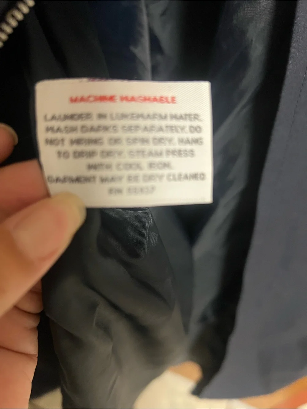 Botany 500 trench coat men’s large